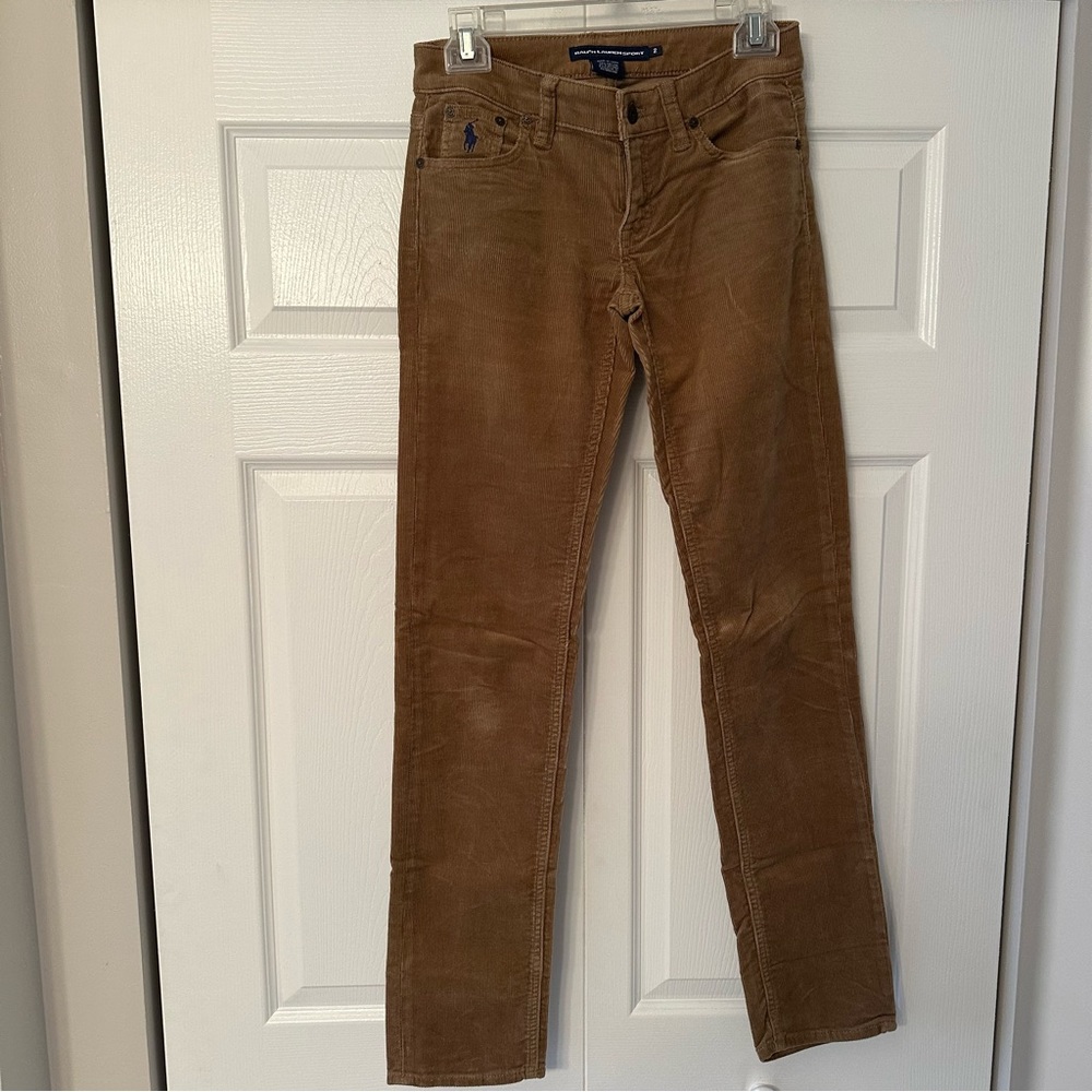 Polo Ralph Lauren Slim-Straight Corduroy Pants